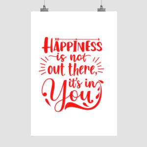 Happiness is in You