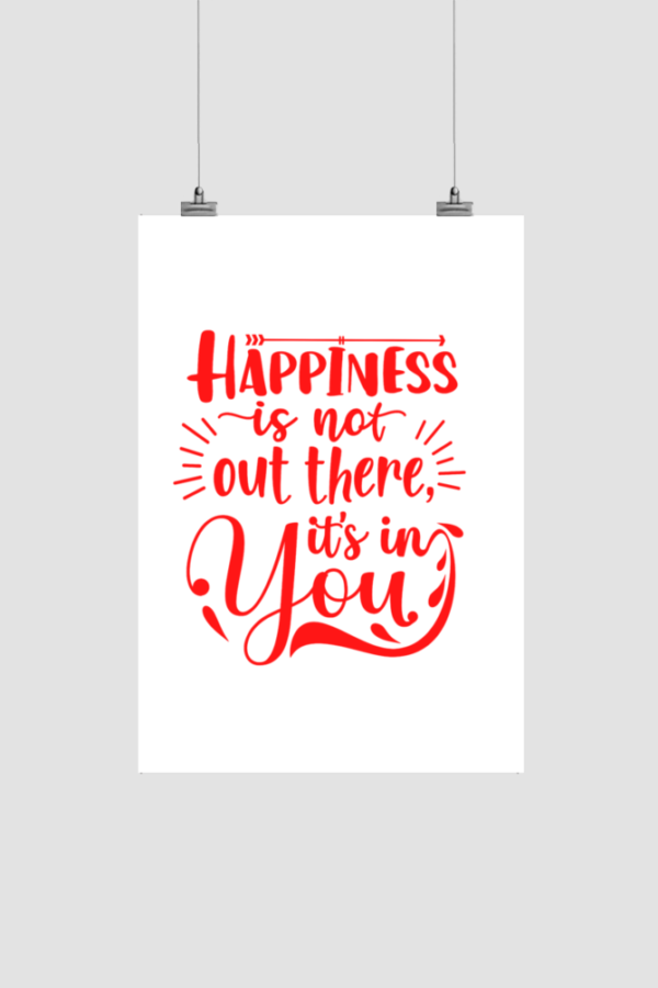 Happiness is in You