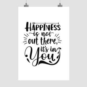 Happiness is in You